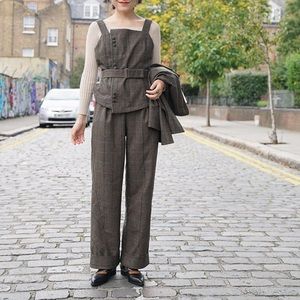 NWOT | Wide-leg Wool Pants | Independent Designer | S